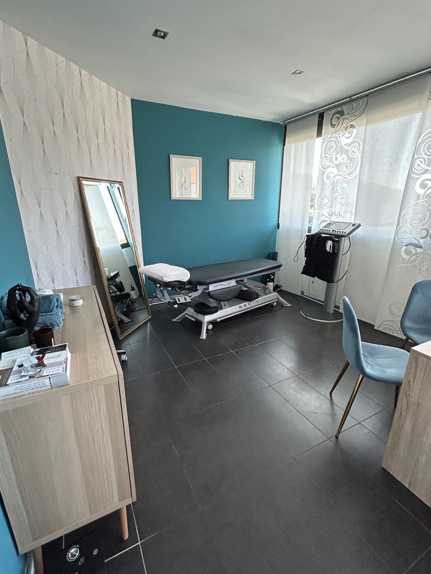 Salle de consultation ostéopathique Gassin – Golfe de Saint-Tropez